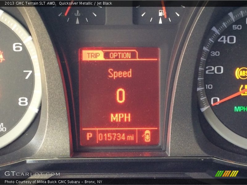 Quicksilver Metallic / Jet Black 2013 GMC Terrain SLT AWD