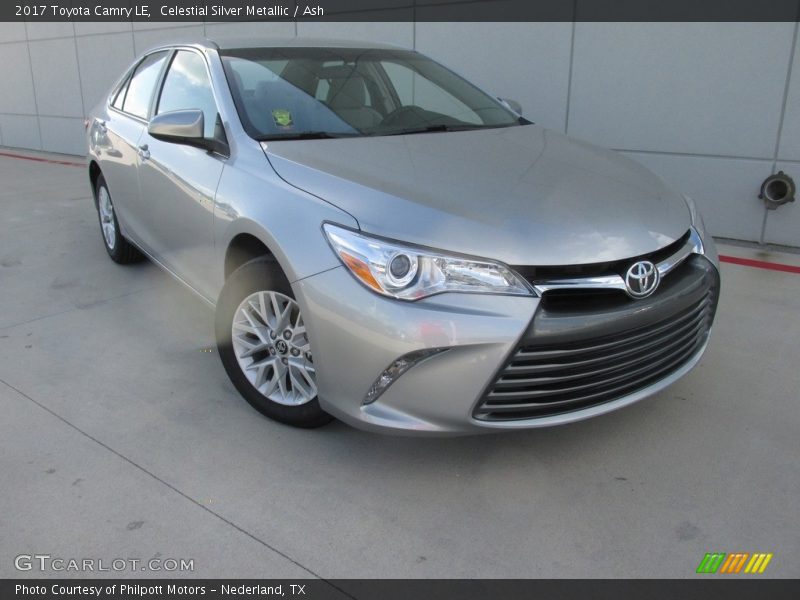 Celestial Silver Metallic / Ash 2017 Toyota Camry LE