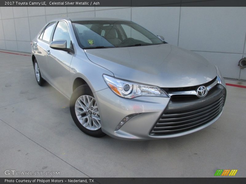Celestial Silver Metallic / Ash 2017 Toyota Camry LE