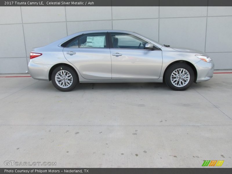 Celestial Silver Metallic / Ash 2017 Toyota Camry LE