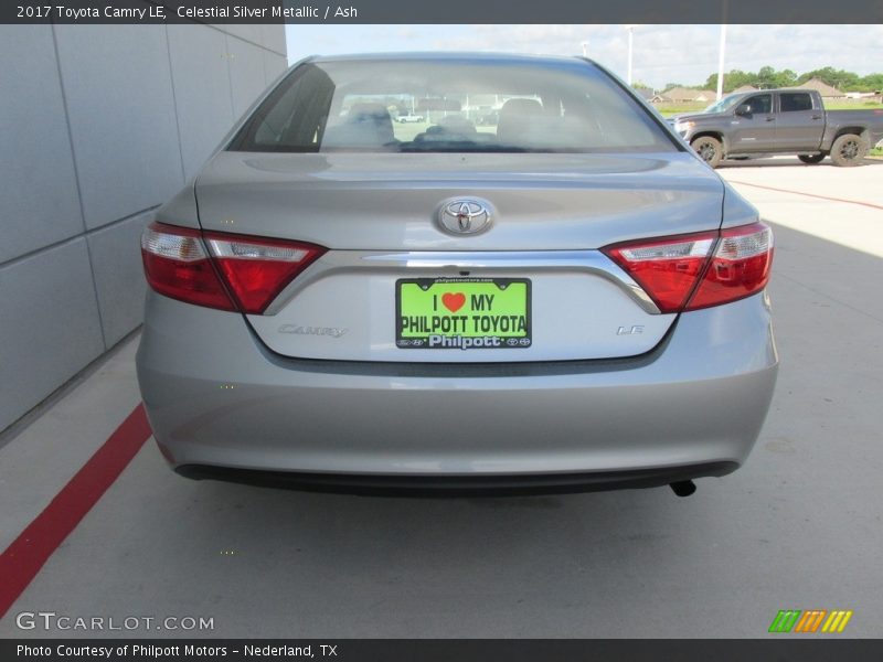 Celestial Silver Metallic / Ash 2017 Toyota Camry LE