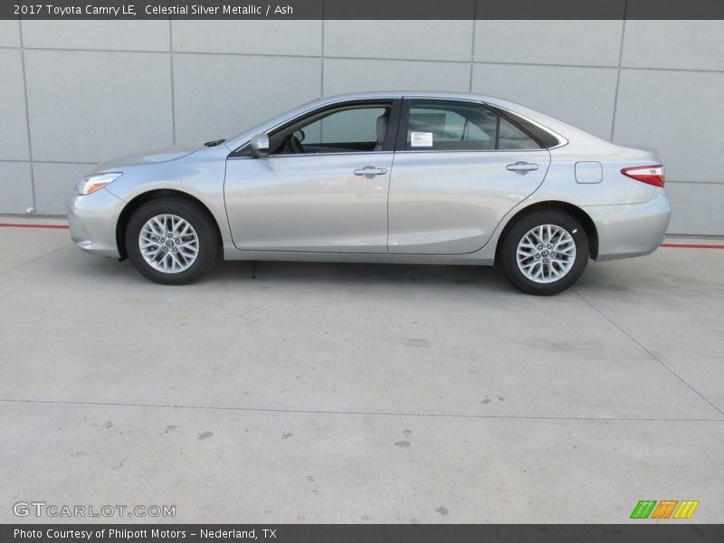 Celestial Silver Metallic / Ash 2017 Toyota Camry LE