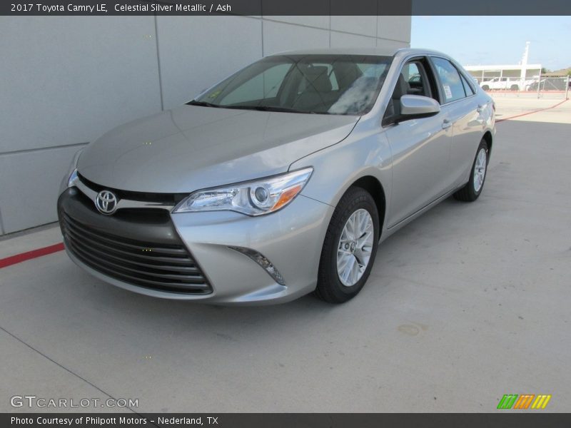 Celestial Silver Metallic / Ash 2017 Toyota Camry LE