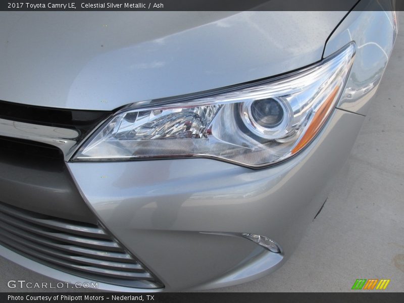 Celestial Silver Metallic / Ash 2017 Toyota Camry LE