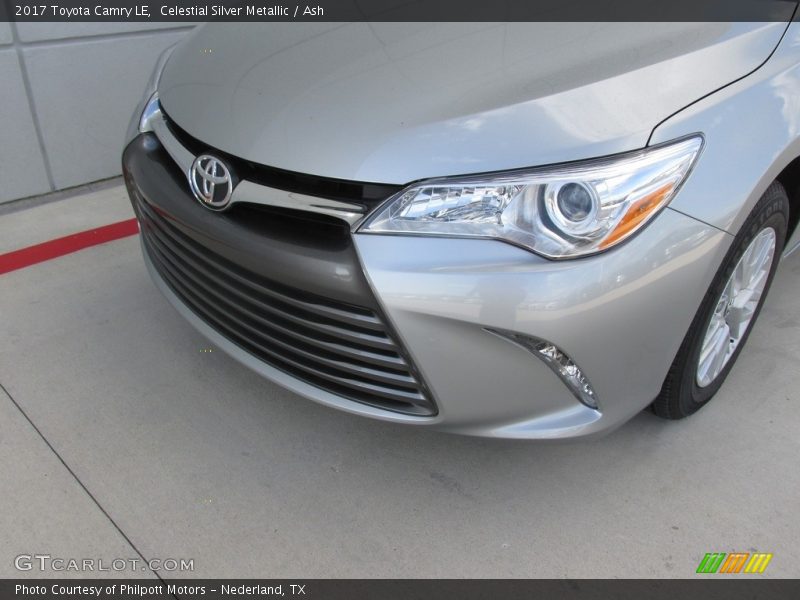 Celestial Silver Metallic / Ash 2017 Toyota Camry LE