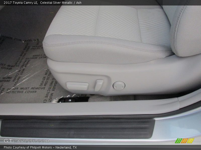 Celestial Silver Metallic / Ash 2017 Toyota Camry LE