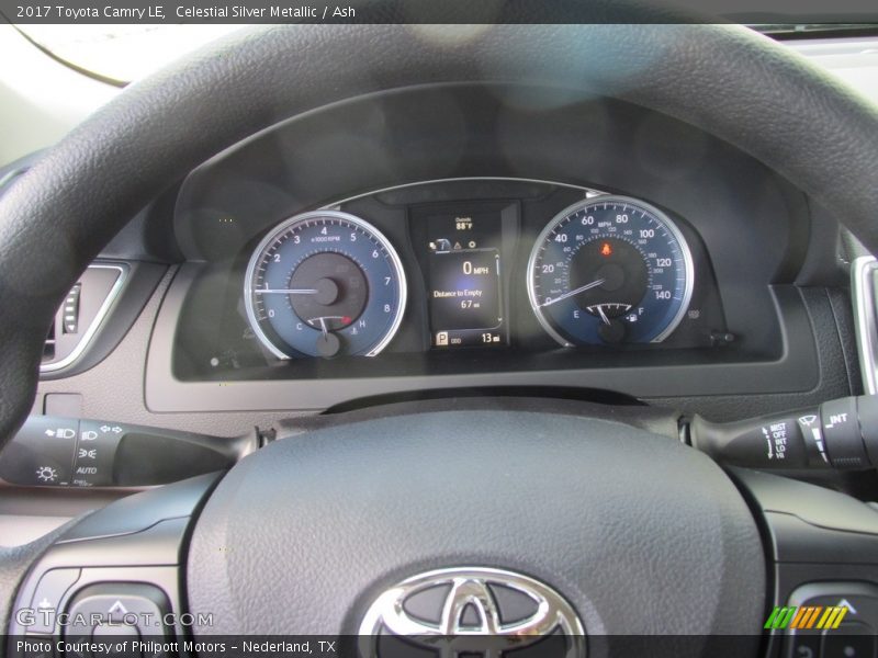 Celestial Silver Metallic / Ash 2017 Toyota Camry LE