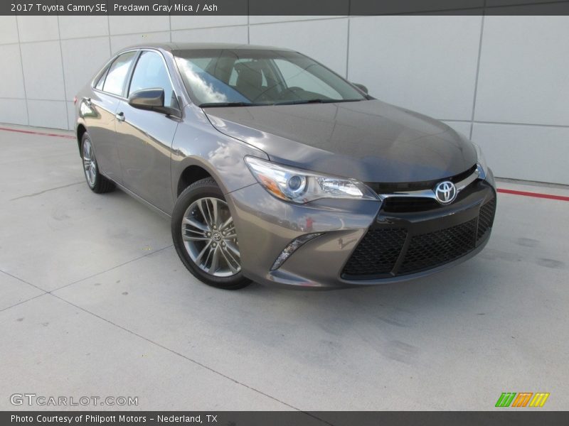 Predawn Gray Mica / Ash 2017 Toyota Camry SE