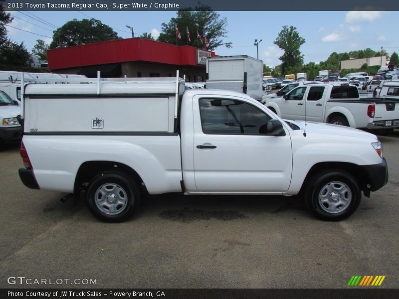 Super White / Graphite 2013 Toyota Tacoma Regular Cab