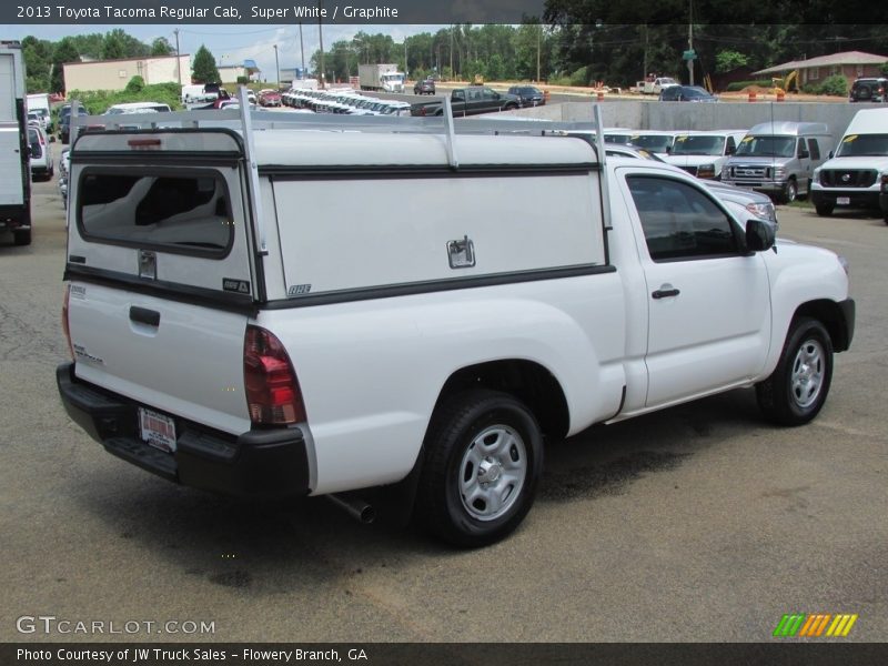 Super White / Graphite 2013 Toyota Tacoma Regular Cab