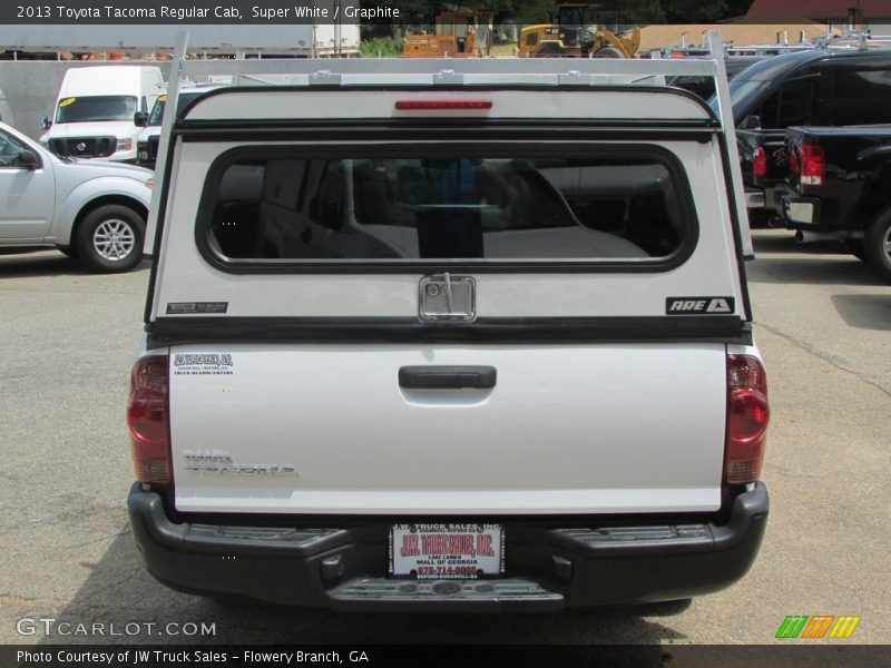Super White / Graphite 2013 Toyota Tacoma Regular Cab