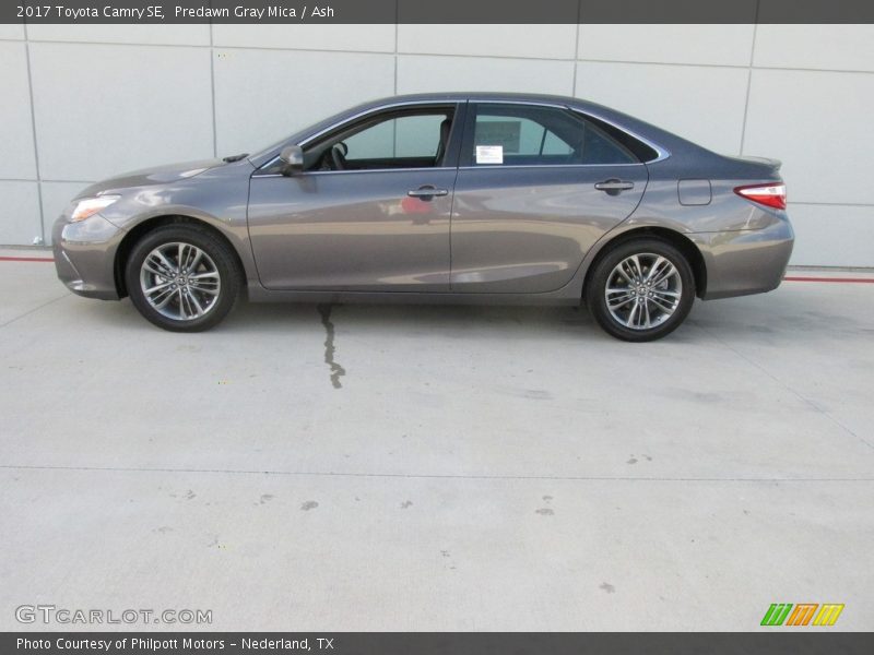 Predawn Gray Mica / Ash 2017 Toyota Camry SE