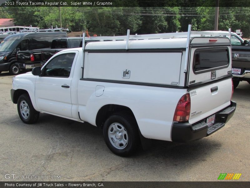 Super White / Graphite 2013 Toyota Tacoma Regular Cab