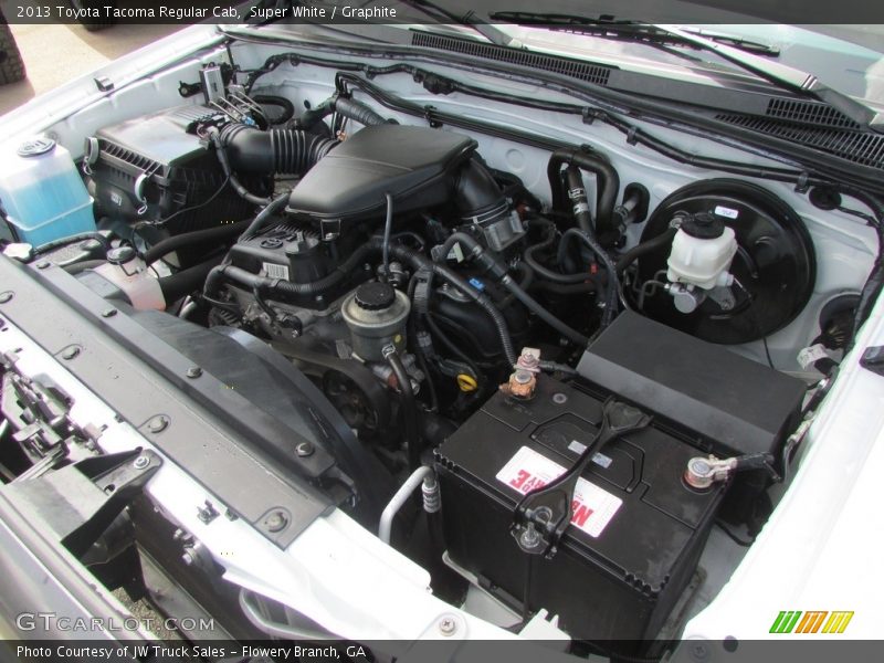 Super White / Graphite 2013 Toyota Tacoma Regular Cab