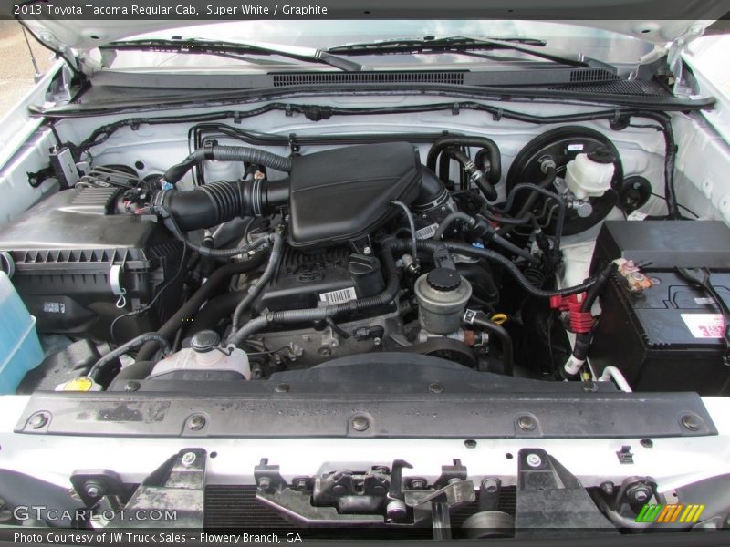 Super White / Graphite 2013 Toyota Tacoma Regular Cab