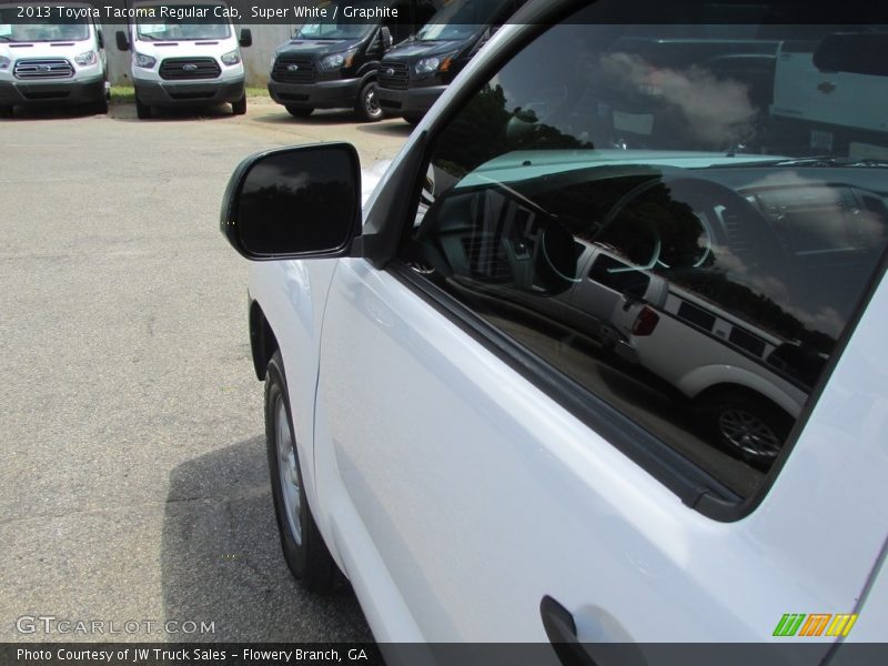 Super White / Graphite 2013 Toyota Tacoma Regular Cab