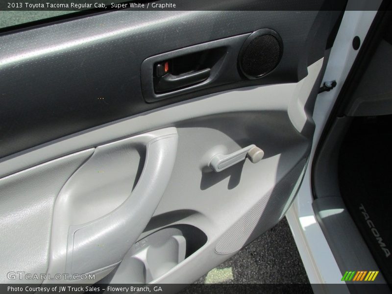 Super White / Graphite 2013 Toyota Tacoma Regular Cab
