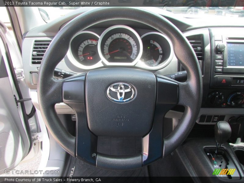 Super White / Graphite 2013 Toyota Tacoma Regular Cab