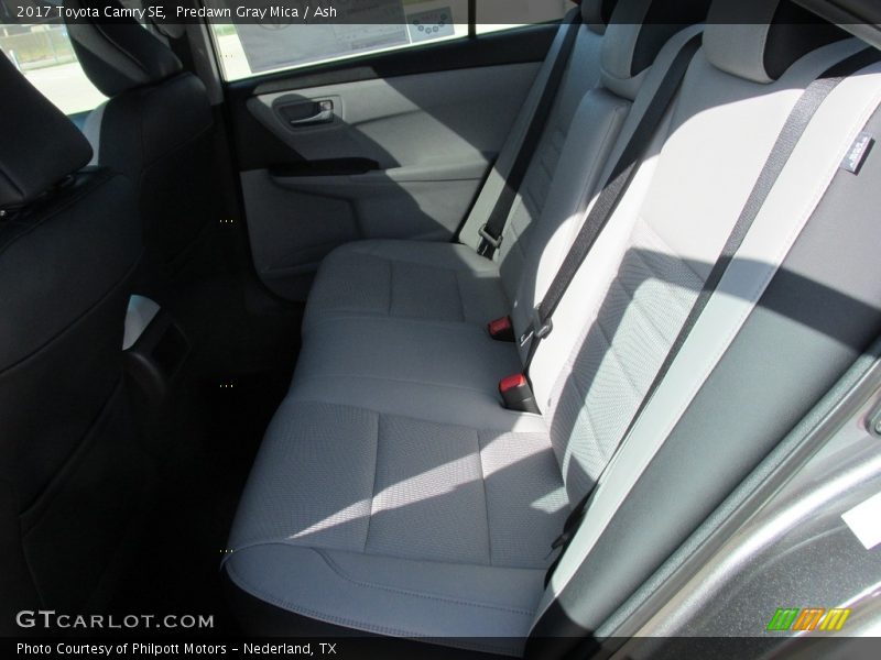 Rear Seat of 2017 Camry SE