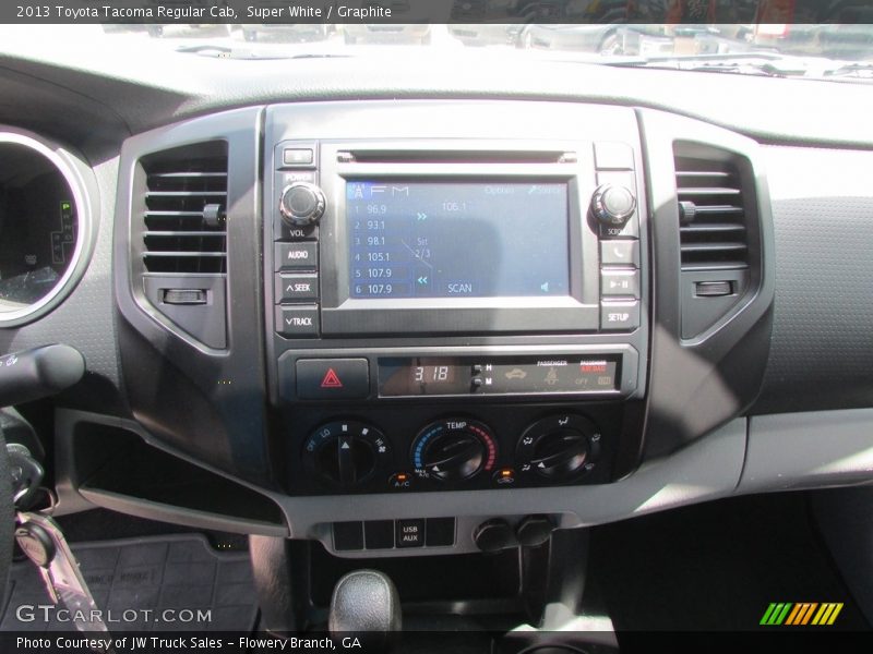 Super White / Graphite 2013 Toyota Tacoma Regular Cab