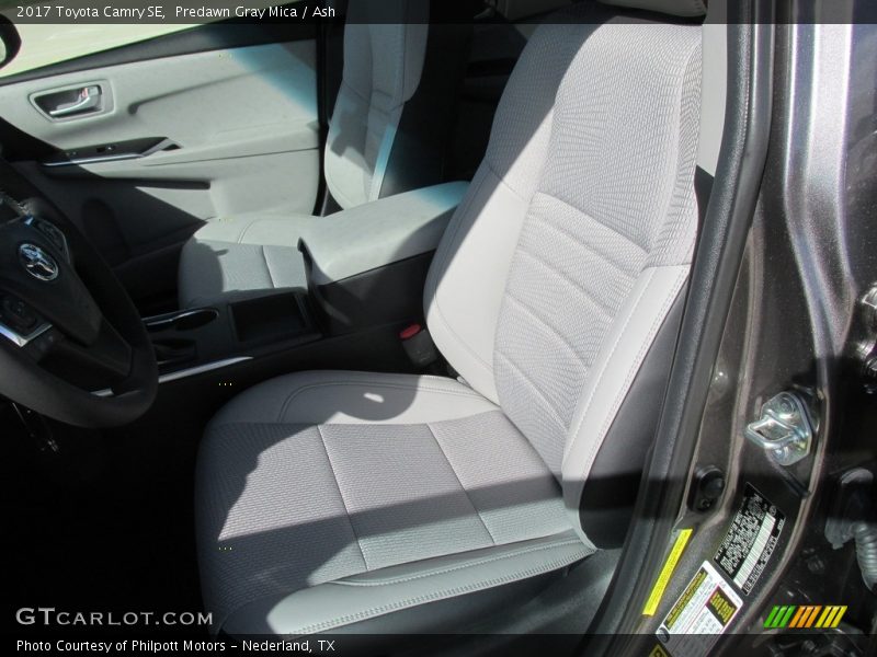 Front Seat of 2017 Camry SE