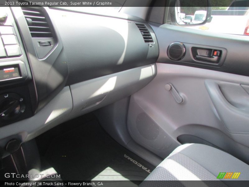 Super White / Graphite 2013 Toyota Tacoma Regular Cab