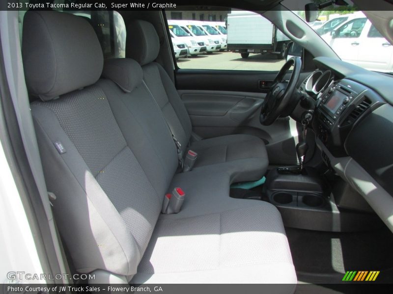Super White / Graphite 2013 Toyota Tacoma Regular Cab