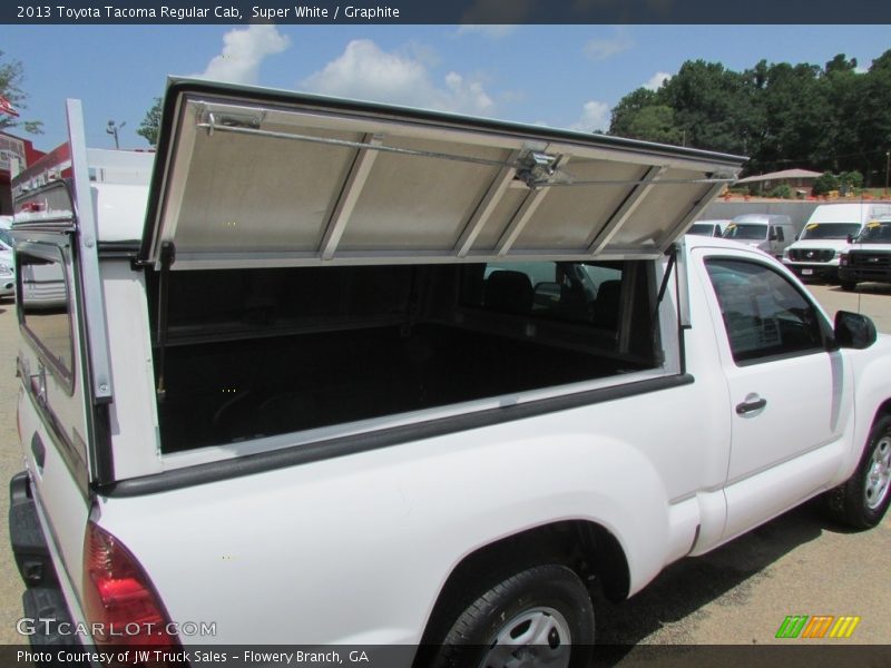 Super White / Graphite 2013 Toyota Tacoma Regular Cab