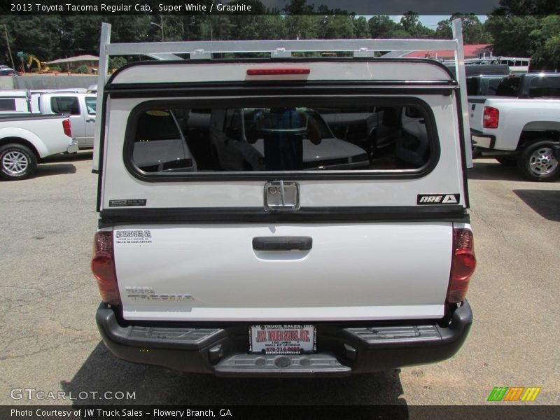 Super White / Graphite 2013 Toyota Tacoma Regular Cab