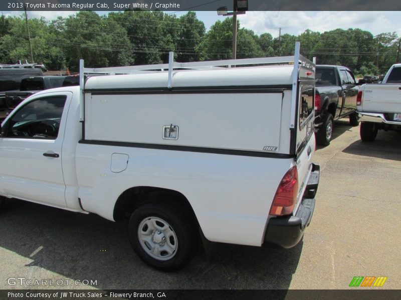 Super White / Graphite 2013 Toyota Tacoma Regular Cab