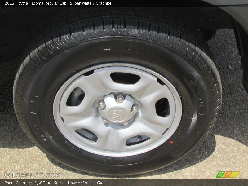 Super White / Graphite 2013 Toyota Tacoma Regular Cab