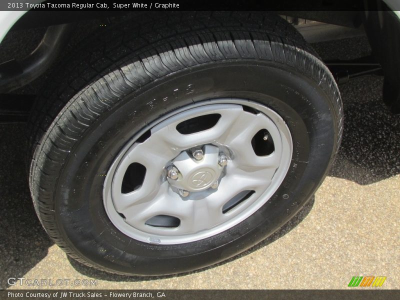 Super White / Graphite 2013 Toyota Tacoma Regular Cab