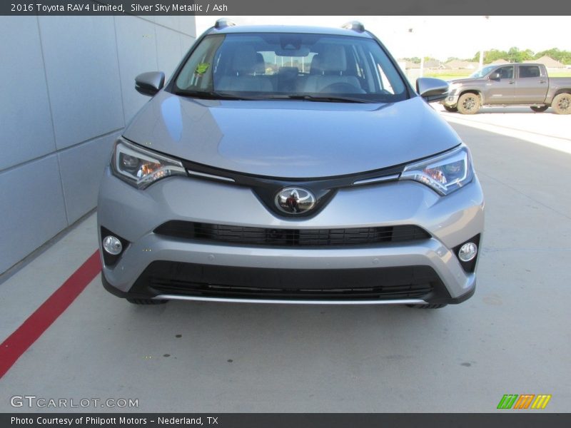 Silver Sky Metallic / Ash 2016 Toyota RAV4 Limited