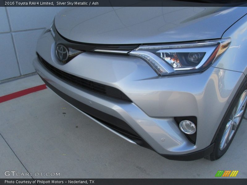 Silver Sky Metallic / Ash 2016 Toyota RAV4 Limited