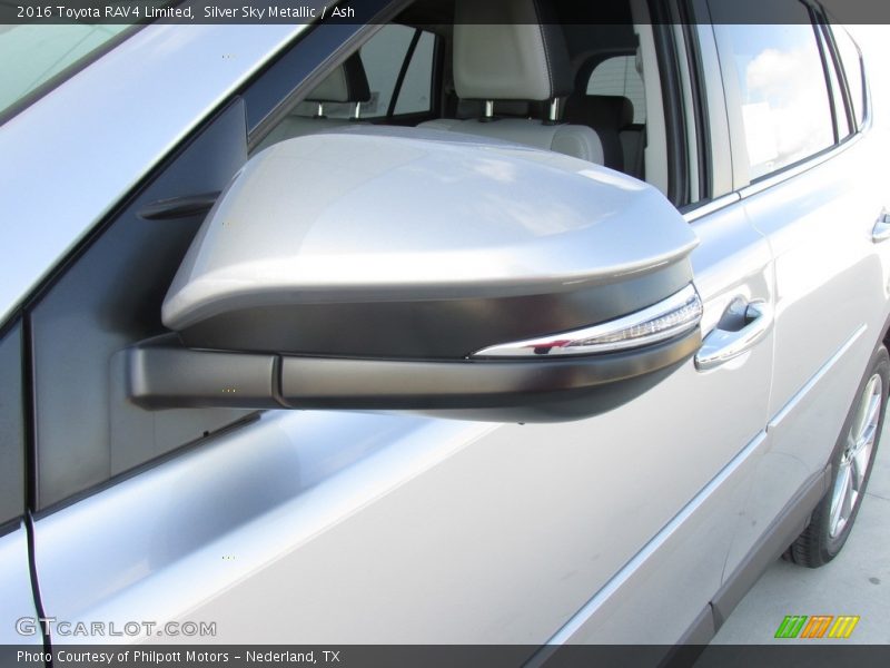 Silver Sky Metallic / Ash 2016 Toyota RAV4 Limited
