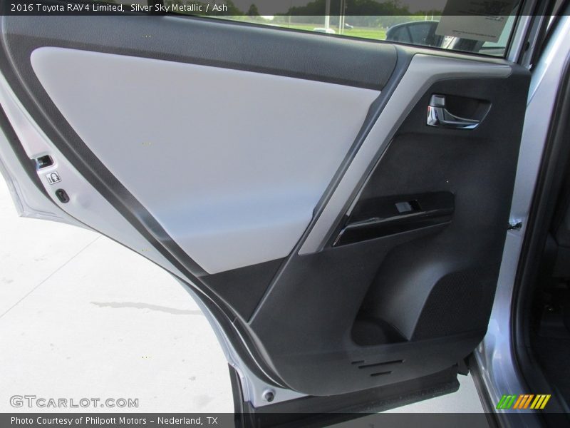 Silver Sky Metallic / Ash 2016 Toyota RAV4 Limited