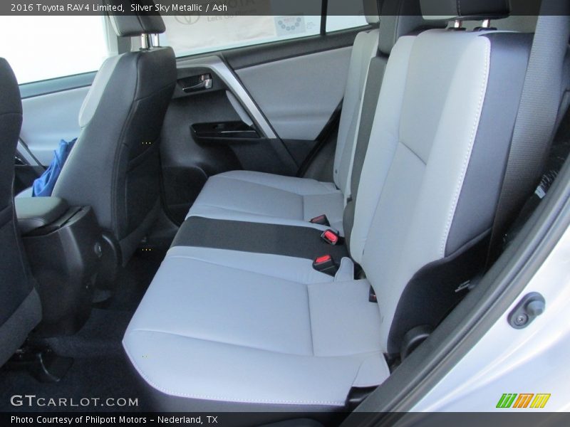 Silver Sky Metallic / Ash 2016 Toyota RAV4 Limited