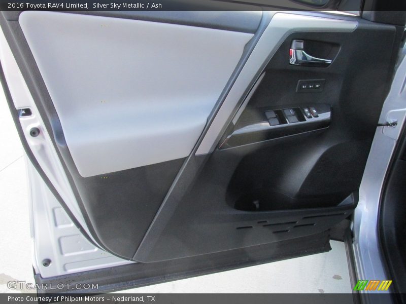 Silver Sky Metallic / Ash 2016 Toyota RAV4 Limited