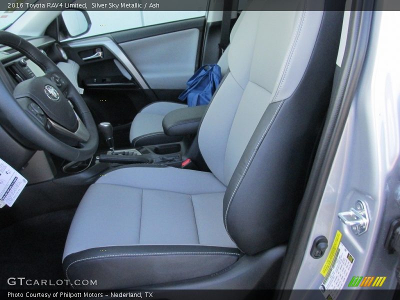 Silver Sky Metallic / Ash 2016 Toyota RAV4 Limited