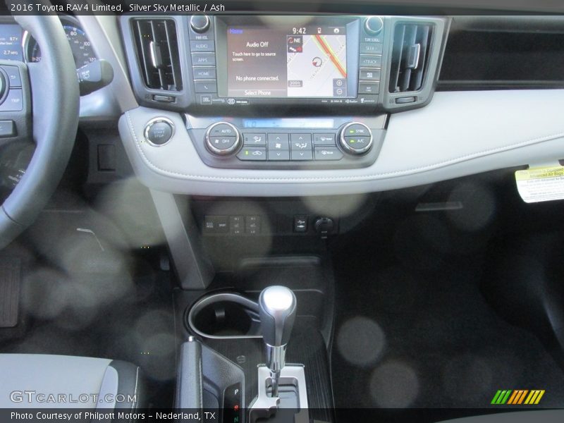 Silver Sky Metallic / Ash 2016 Toyota RAV4 Limited