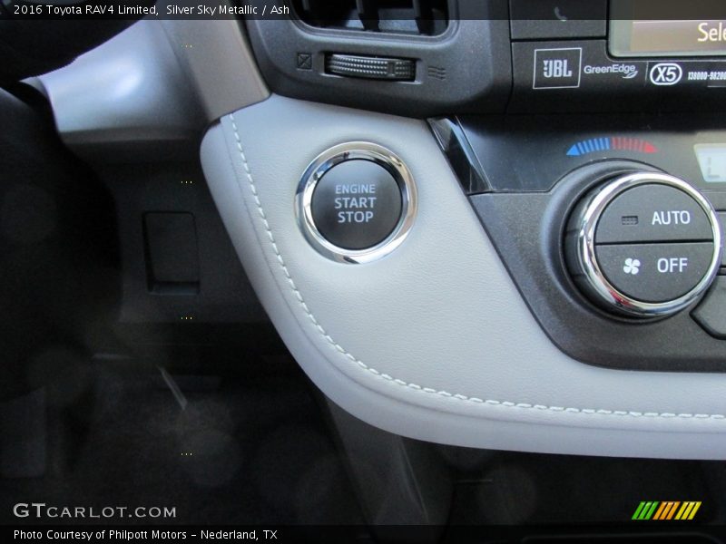 Silver Sky Metallic / Ash 2016 Toyota RAV4 Limited