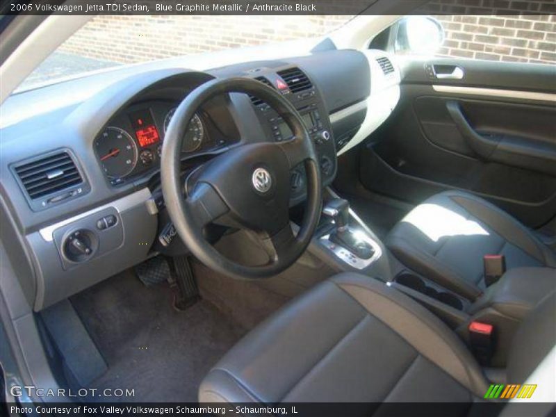 Blue Graphite Metallic / Anthracite Black 2006 Volkswagen Jetta TDI Sedan