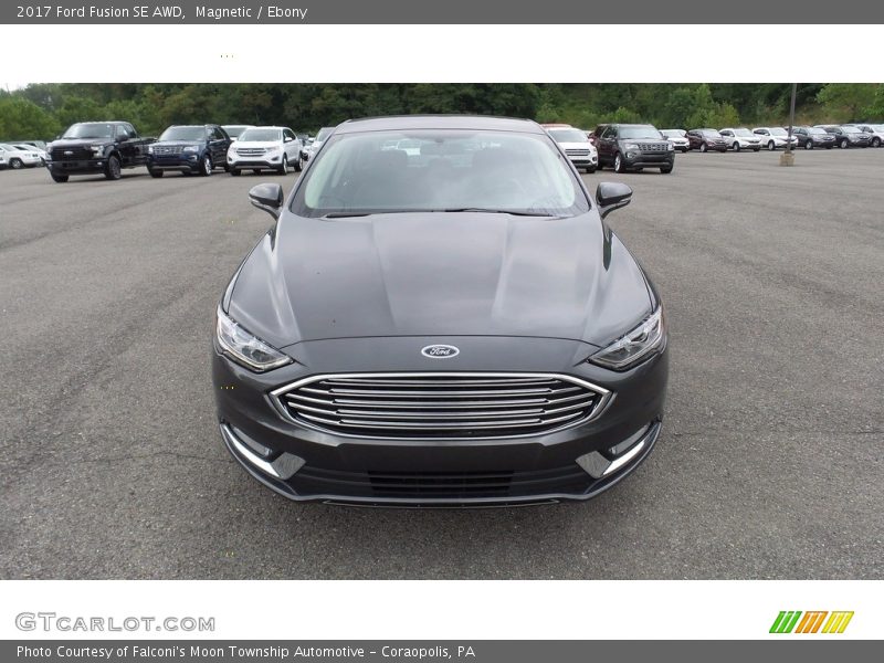 Magnetic / Ebony 2017 Ford Fusion SE AWD