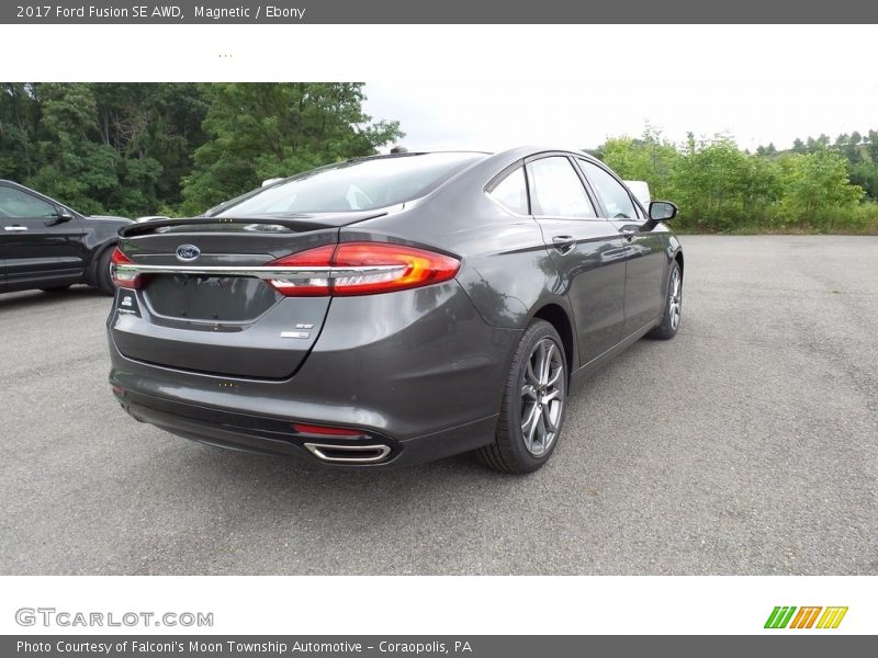 Magnetic / Ebony 2017 Ford Fusion SE AWD