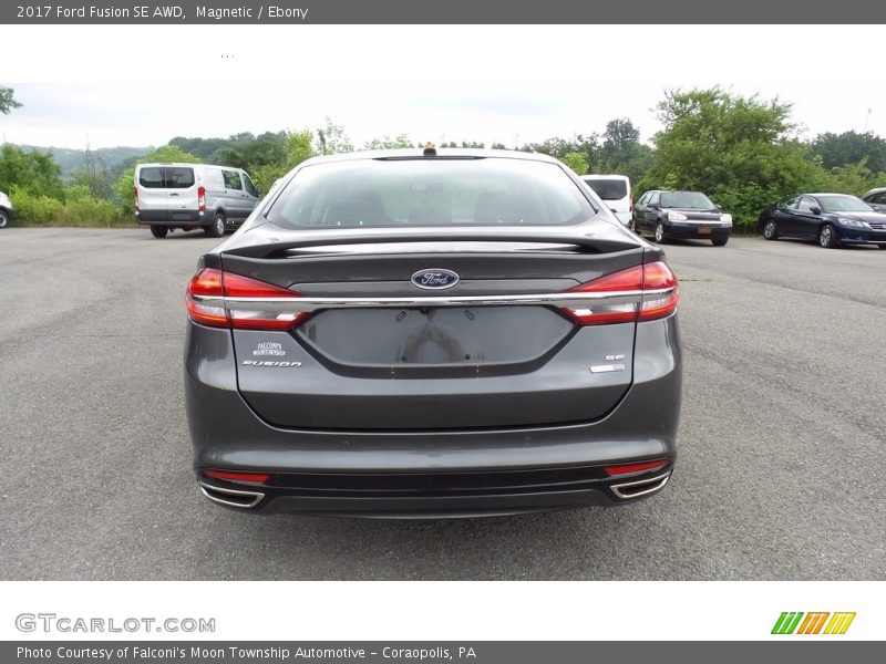 Magnetic / Ebony 2017 Ford Fusion SE AWD