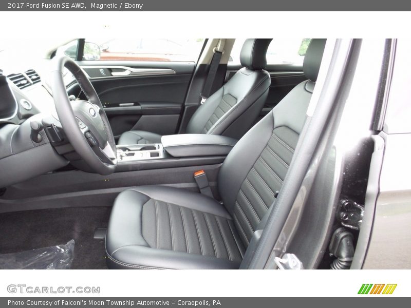 Magnetic / Ebony 2017 Ford Fusion SE AWD
