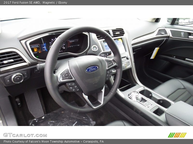 Magnetic / Ebony 2017 Ford Fusion SE AWD