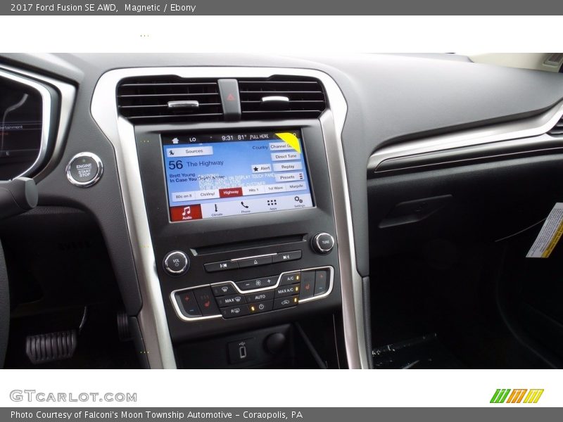 Magnetic / Ebony 2017 Ford Fusion SE AWD