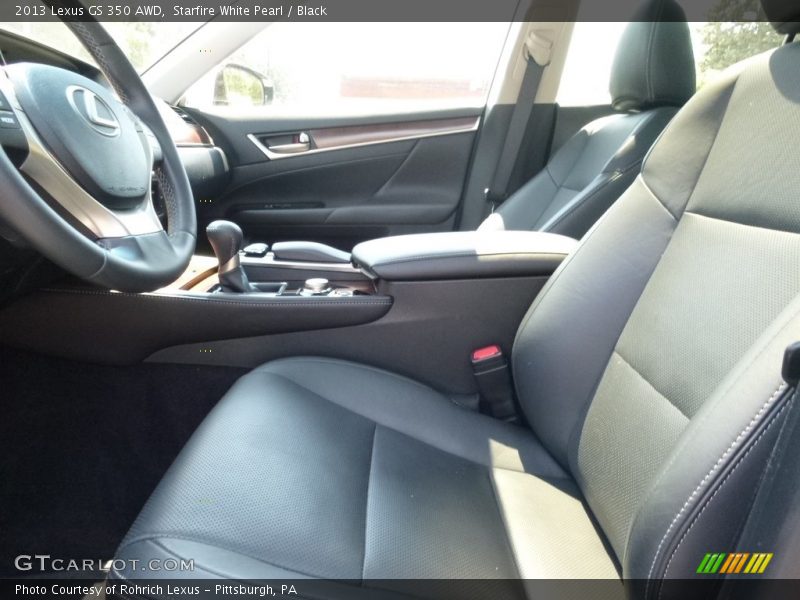 Starfire White Pearl / Black 2013 Lexus GS 350 AWD