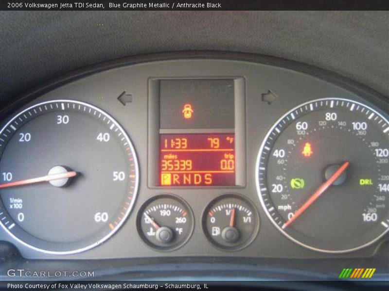 Blue Graphite Metallic / Anthracite Black 2006 Volkswagen Jetta TDI Sedan
